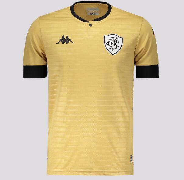 2021/22 Botafogo de Futebol e Regatas Goalkeeper Yellow Soccer Jersey Shirt